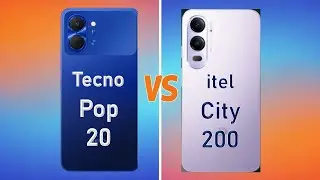 Tecno Pop 20 vs itel City 200