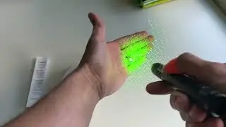 Обзор лазерного указателя, тактического фонаря Green Long Range High Power Flashlight на Amazon