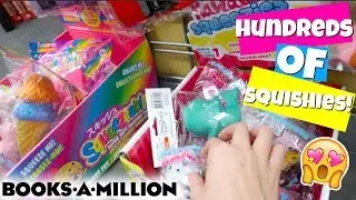 HUNDREDS OF SQUISHIES AT BOOKS A MILLION! SO MANY NEW SQUISHIES!