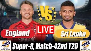 T20 World Cup 2026 | Sri Lanka vs England Score | SL vs ENG 42nd T20 Commentary