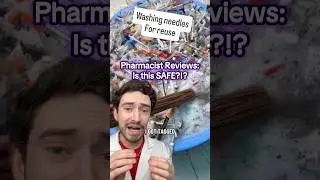 DO NOT CLEAN YOUR ALREADY USED NEEDLES TO REUSE! Pharmacist reviews #pharmacy #pharmacist