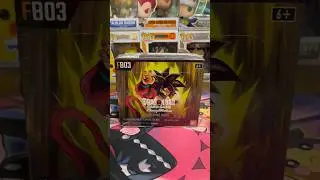 Cracking a fresh seal! Dragonball FB03 Raging Roar!