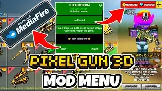 UPDATE! PIXEL GUN 3D MOD MENU v23.8.1 | 💯% ANTI-BAN, UNLIMITED AMMO + GAMEPLAY 2023&reg;