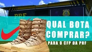Qual bota t&aacute;tica comprar para a ANPRF?