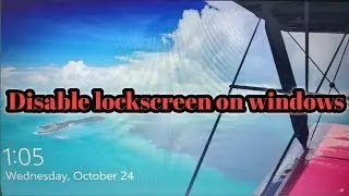 How to Disable Lock Screen in Windows PC | Venomous Hacker