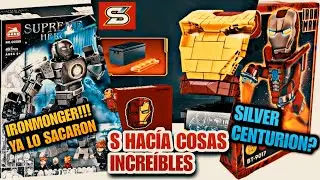 IRON MONGER y SILVER CENTURION?? | Lego Bootleg Super Heroes Iron Man 