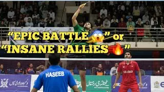 Epic Badminton Battle 🏸 | GM & Haseeb vs KB & Saadi | Must Watch!