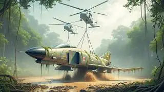 Unbelievable Restoration Of F-4 Phantom II 1958 In Amazon Rainforest 67 Years Ago
