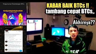 KABAR BAIK !!!!! detik detik - BTCs satoshi mainet quartal ke dua.