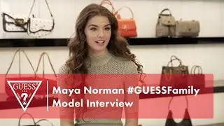 Maya Norman #GUESSFamily Model Interview