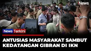 Tiba di IKN, Wapres Gibran Langsung Diserbu Ratusan Pengunjung