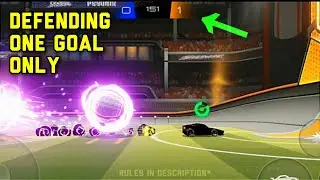 Defending One Goal only|Rocket League Sideswipe Season 5