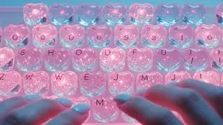 【ASMR】スイーツキーボード🍰/30分耐久/作業用/睡眠/集中🎧