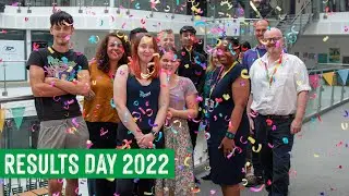 A-Level, T-Level & FE Results Day 2022 at East Sussex College Hastings ||
