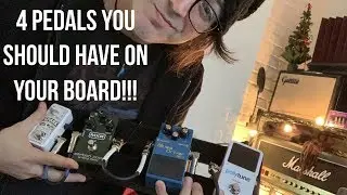 4 Essential Guitar Pedals to get you started
