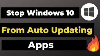 How to Disable/Stop Windows 10 From Auto Updating Apps in 2021