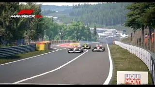 F1 Manager 2024 Midland F1 Racing(MF1 Racing) Episode 15 - Belgium Grand Prix Full Weekend