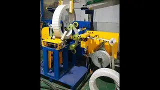 Steel Wire Coil Vertical Wrapping Packing Machine