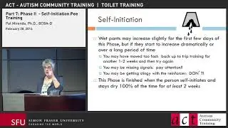 Toilet Training Part 7: Phase II – Self-Initiation Pee Training
