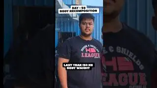 body recomposition day - 59 #lifestyle  #bodytransformation #motivation #bodyrecomposition