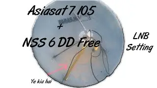 Dish setting in Pakistan Urdu / 2 satellites on 1 dish