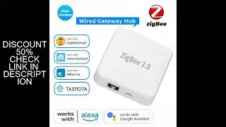 ZigBee 3.0 Smart Gateway Hub eWeLink APP Smart Home Automation Ethernet Bridge Works with Tasmota Zi
