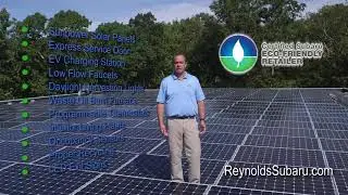 Reynolds Subaru is a Certified Subaru Eco Friendly Retailer.