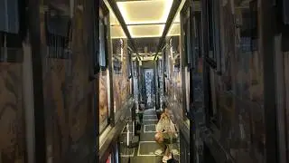Very Luxurious Sleeper Bus mtrans 🤩 #bus #short #busindonesia #reels #mtrans