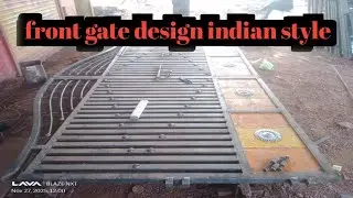 Home front gate design indian style  !!  Modern iron gate design for house