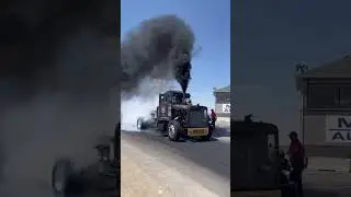 Mario Monette's TURBO DIESEL BURNOUT TRUCK is built to shred tread!