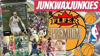 Fleer Premium 2000-01 Basketball pack break Kobe Bryant & other Hall of Fame player card Hunt