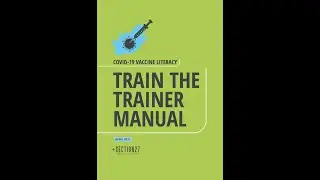 People's Vaccine Campaign - Vaccine Literacy Train the Trainer manual launch