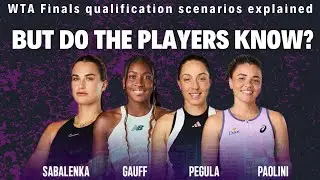 Квалификационные сценарии: точны ли правила сайта WTA и знают ли о них Соболенко, Гауфф и Пегула?
