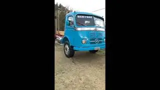 Restaura&ccedil;&atilde;o do Mercedes LP321 -  ano 1961 Cara Chata
