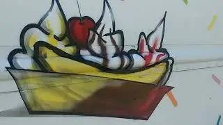 Ice Cream Food Truck by SeRnA custom Artwork