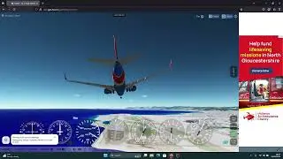 Trying Geofs  (web based flight sim)