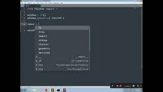 Hello World Basics Using  Python Tkinter programming Tutorial