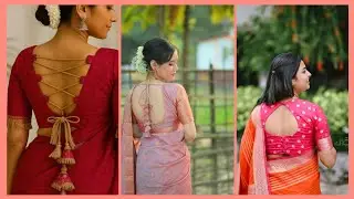 Latest blouse design and back neck design 🥰🥰💞❤️🌸🌸🌸🌸😍 beautiful saree #video#blouse#viral#viralvideo 