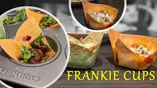 frankie cups | Mutton frankie cups #cheesefrankiecups