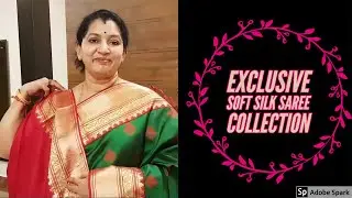 latest soft silk saree collection || 2020 #gayathrireddy #softsilk #bridalwear #saree #wear #indian