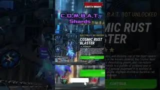 Transformers Earth Wars New C.O.M.B.A.T. Shards Cosmic Rust Blaster! #transformers  #autobots