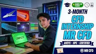 🌍 3-месячная онлайн-стажировка по вычислительной гидродинамике (CFD) - MR CFD