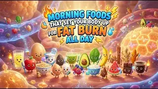 20 Morning Foods That Set Your Body Up for Fat Burn All Day 🔥🔥🍎