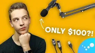 BEST Microphone UNDER $100 for Podcasting, Filming, and Live Streaming // Unboxing Samson Q2U!