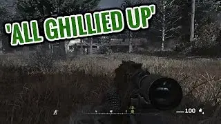 'ALL GHILLIED UP' THE LEGENDARY MISSION! - COD4 Remastered PS4 Gameplay