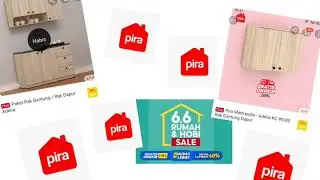 SHOPEE HAUL | INSTALL  ADELIA KITCHEN CABINET | PIRA HOME | LECET JAMINAN DI KIRIMIN YANG BARU