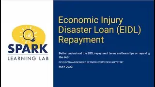 Economic Injury Disaster Loan (EIDL) Repayment