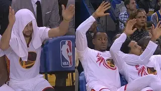 Warriors Shoot 55%! Bench Taunting Cheese! Bulls vs Warriors