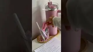 ASMR GIRLY STUDY ✨ calm focus, soft aesthetics & cozy productivity  #cozygirl  #aesthetic #thatgirl