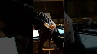 Controlling different objects with wrist sensors #improv #freeimprovisation #piano #impro #tech